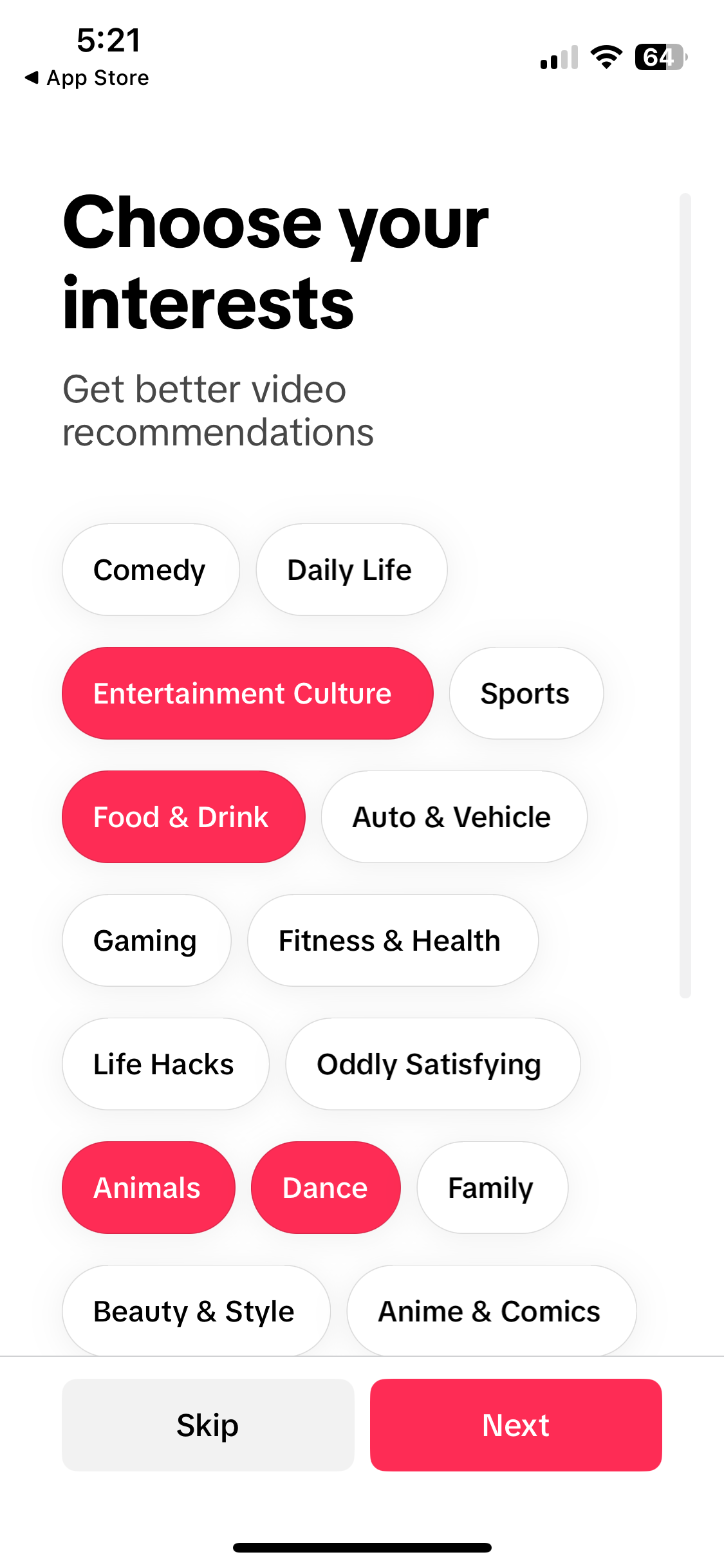 Tiktok Screenshot