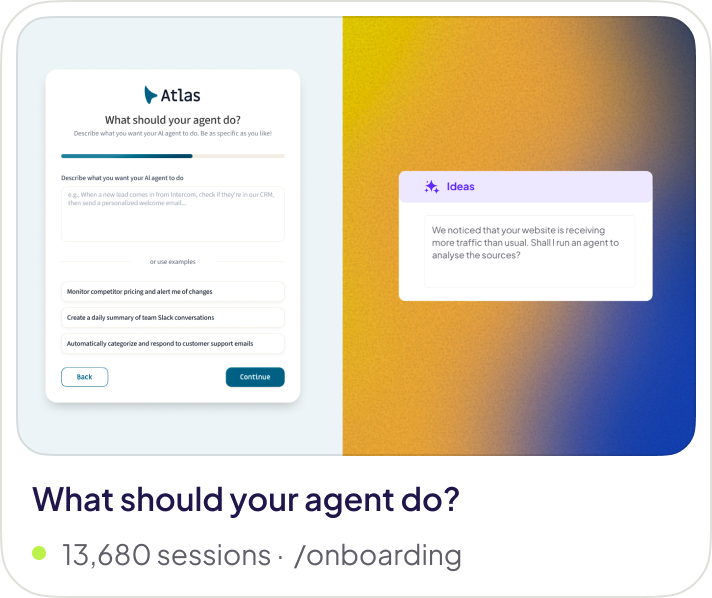 What should your agent do screenshot